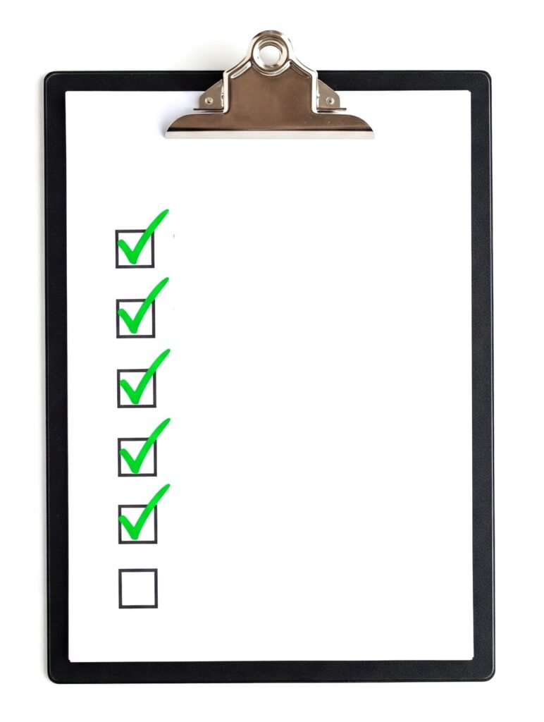 checklist - fivespeed marketing